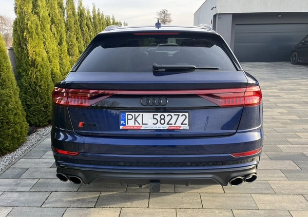 Audi SQ8 cena 399000 przebieg: 54000, rok produkcji 2021 z Pabianice małe 379